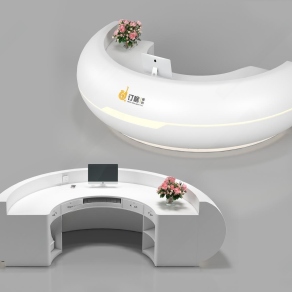 现代前台3D模型下载